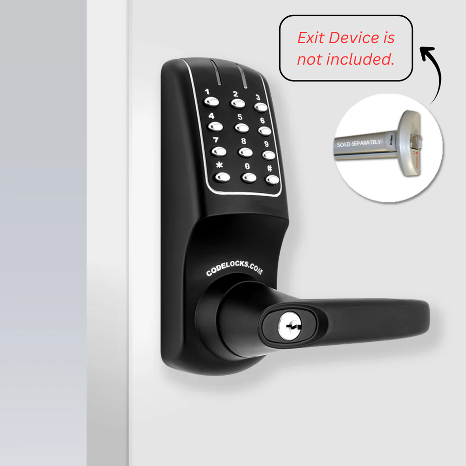 Codelocks CL5000 Exit Device Trim Electronic Lock