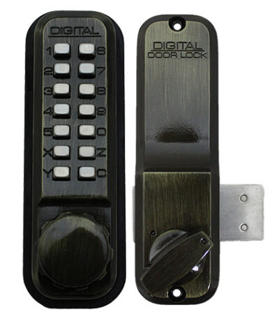 LockeyUSA 2200 Mechanical Keyless Surface Mount Deadbolt Lock