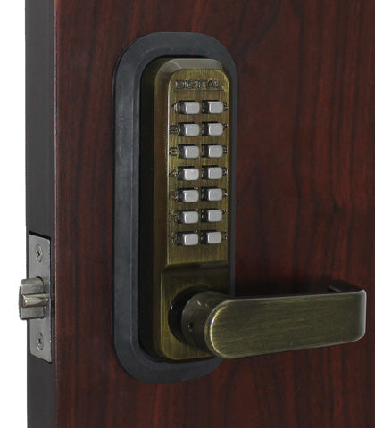 LockeyUSA 2835 Mechanical Keyless Lever Lock with Passage