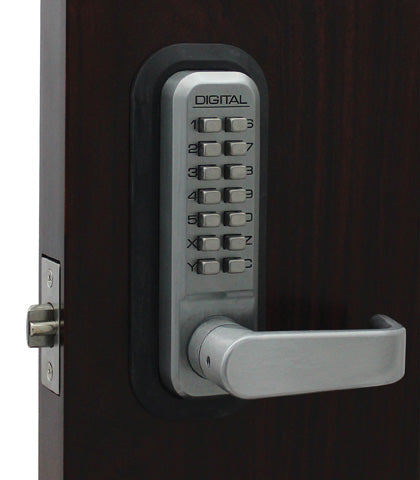 LockeyUSA 2835 Mechanical Keyless Lever Lock with Passage