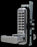 LockeyUSA 2985 Double Combination Narrow Stile Lever Lock
