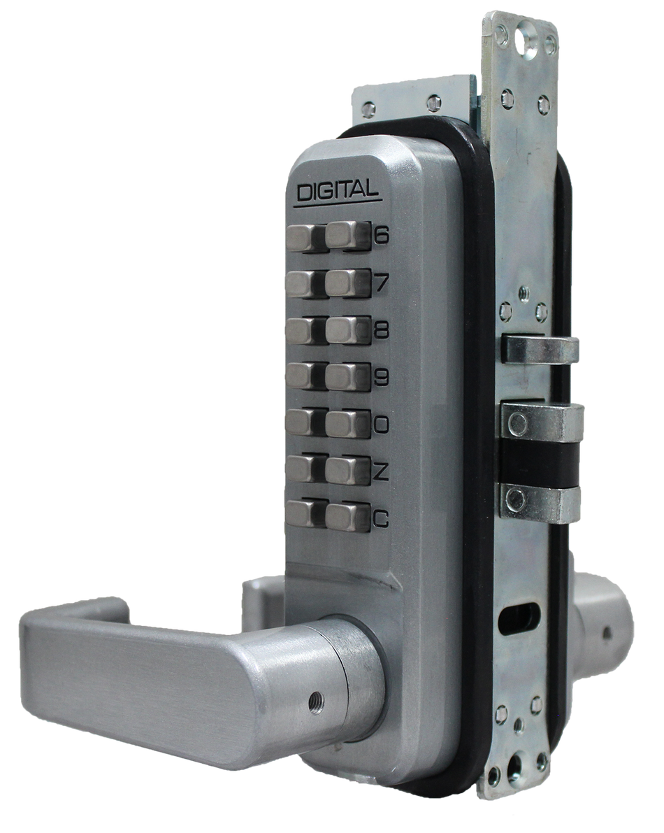 LockeyUSA 2985 Narrow Stile Lever Lock