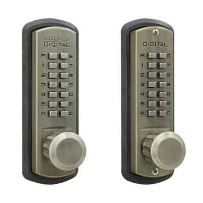 LockeyUSA 3830DC Double Combination Passage Knob Lock