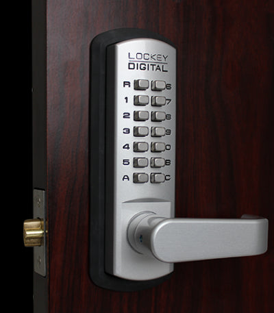 LockeyUSA 3835DC Double Combination Lever Lock with Passage Function