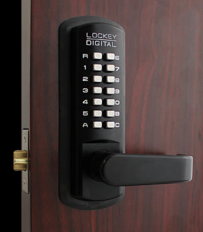 LockeyUSA 3835DC Double Combination Lever Lock with Passage Function