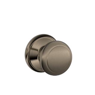 Schlage Andover Knob F Series Passage, Privacy, Entrance, & Dummy - Barzellock.com