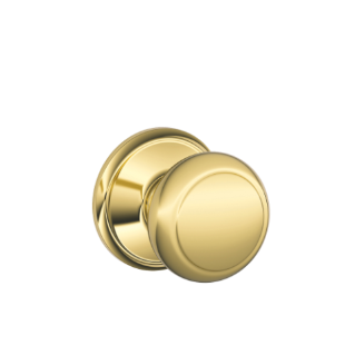 Schlage Andover Knob F Series Passage, Privacy, Entrance, & Dummy - Barzellock.com