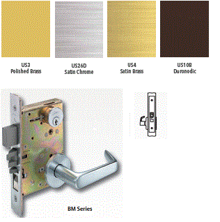 Arrow BM07 Exit Mortise Lever Lock - Barzellock.com