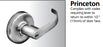 Corbin Russwin CL3820 Extra Heavy-Duty Commercial Privacy/Bed/Bath Lever - Barzellock.com