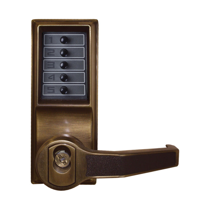 Kaba Simplex LL1021M26D Left Hand Pushbutton Lever Lock Key Override
