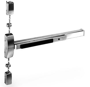 Sargent 8700 Surface Vertical Rod Exit Device 32D With 12-Fire Option - Barzellock.com