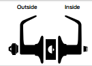 Schlage AL53PD Entrance Lever Lock - Barzellock.com