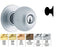Schlage A170 Single Dummy Orbit Knob Lock A Series - Barzellock.com