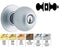 Schlage A40 Bath/Bedroom/Privacy Orbit Knob Lock A Series - Barzellock.com