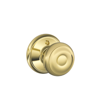 Schlage Georgian Knob F Series Passage, Privacy, Entrance, Dummy - Barzellock.com