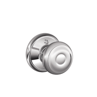 Schlage Georgian Knob F Series Passage, Privacy, Entrance, Dummy - Barzellock.com