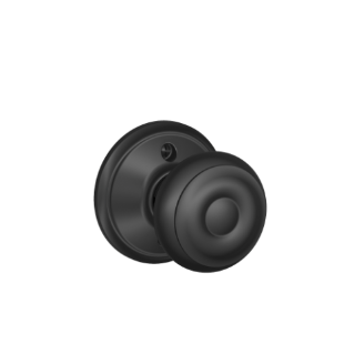 Schlage Georgian Knob F Series Passage, Privacy, Entrance, Dummy - Barzellock.com