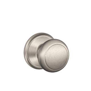 Schlage Andover Knob F Series Passage, Privacy, Entrance, & Dummy - Barzellock.com