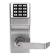 Alarm Lock DL-2700 26D Satin Chrome Trilogy Pushbutton Lock - Barzellock.com