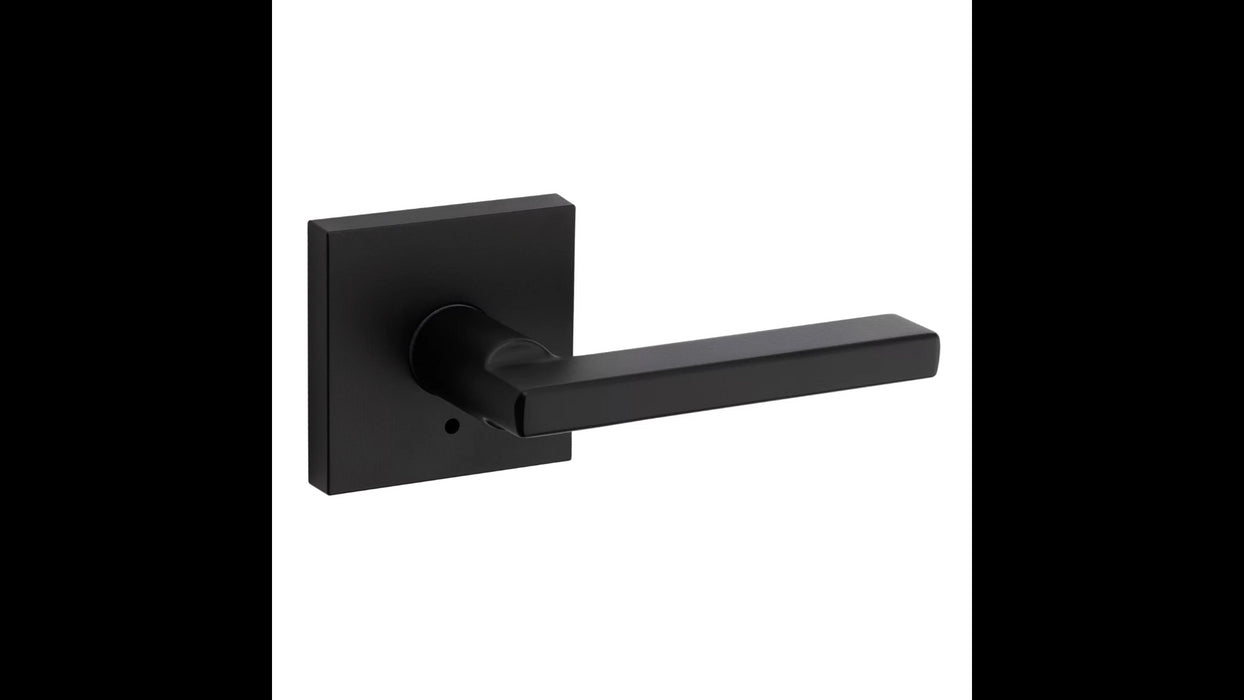 Kwikset Halifax Square Lever Lock Passage, Privacy, Entrance  Dummy — 