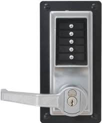 Simplex LP1020 Exit Trim Lock with Lever, with Key Override LP1000 Series - Barzellock.com